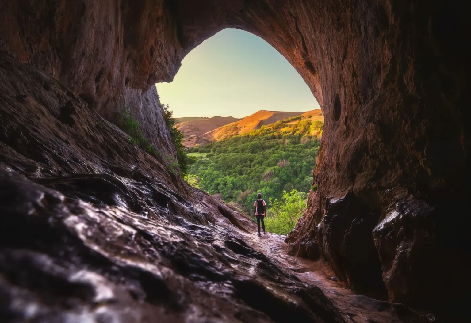 Discover the breathtaking cave views at Wetton, England with an adventurous hike.