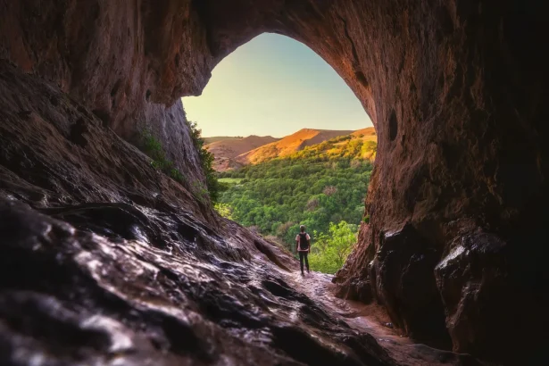 Discover the breathtaking cave views at Wetton, England with an adventurous hike.